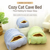Covered House-Style Pet Bed for Cats and Small Dogs