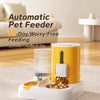 Automatic Pet Feeder and Water Dispenser with Dual Bowls