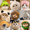 Pet Character Hats – Cotton-Linen Costume Headwear