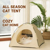 Enclosed Portable Cat Tent Bed