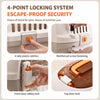 Portable Plastic Pet Carrier for Small Dogs & Cats