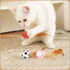 Cat Feather Ball Toy for Interactive Play