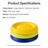 Floating Dog Frisbee Toy for Fetch, Training, and Water Play