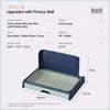Dog Potty Tray with Wall Panel, Wire Grid, and Drawer
