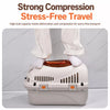 Portable Plastic Pet Carrier for Small Dogs & Cats