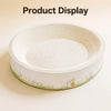 Oval Cat Scratcher Lounge Bed