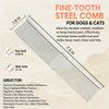 Multi-Purpose Grooming Comb for Cats and Dogs