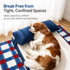 Memory Foam Pet Bed Mat for Small Dogs, Removable & Washable