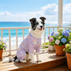 Mesh Four-Leg Dog Shirt with Printed Design