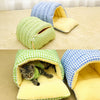 Covered House-Style Pet Bed for Cats and Small Dogs