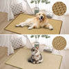 Woven Rattan Pet Mat with Foam Padding for Cats and Dogs