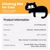 Wall-Mounted Cat Scratcher with Self-Adhesive Backing