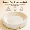 Oval Cat Scratcher Lounge Bed