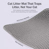 Double-Layer Cat Litter Mat for Easier Cleanup