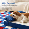 Memory Foam Pet Bed Mat for Small Dogs, Removable & Washable
