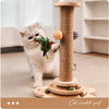 Cat Scratching Post with Interactive Treat Toy