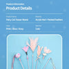 Feather Cat Teaser Wand Toy for Interactive Play