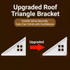 Roofed Multi-Level Plastic Cat House with Litter Area