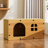 Corrugated Cardboard Cat Scratcher House