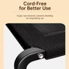 Elevated Portable Dog Cot Bed with Removable Nylon Surface