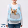 Breathable Front-Carry Pet Carrier Backpack for Cats and Dogs