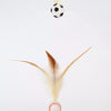 Cat Feather Ball Toy for Interactive and Independent Play