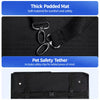Foldable Pet Stroller with Detachable Carrier