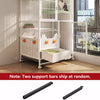 Indoor Multi-Level Cat Cage with Litter Box Area