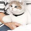Transparent Cat Cone Collar for Grooming and Routine Care