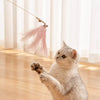 Feather Cat Teaser Wand Toy for Interactive Playtime