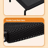 Elevated Portable Dog Cot Bed with Stainless Steel Frame