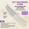 Multi-Function Grooming Comb for Cats and Dogs