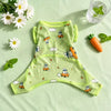 Mesh Four-Leg Dog Shirt with Printed Design