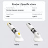 3-in-1 Pet Grooming Brush, Vacuum & Blower for Cats & Dogs