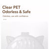 Transparent Cat Cone Collar for Grooming and Routine Care