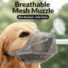 Breathable Mesh Dog Muzzle for Walks, Grooming & Travel
