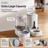 Automatic Pet Feeder & Non-Electric Water Dispenser