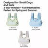 Breathable Pet Carrier Backpack for Cats and Dogs