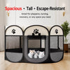 Foldable Enclosed Patchwork Pet Bed for Cats and Dogs