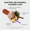 Telescoping Cat Teaser Wand with Interchangeable Toy Heads