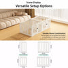 Indoor Pet Playpen with Door, Modular Panel Enclosure