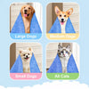 Suede Pet Drying Towel for Dogs and Cats
