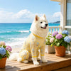 Four-Leg Mesh Dog Shirt with Printed Design