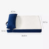 Memory Foam Pet Bed Mat for Small Dogs, Removable & Washable