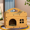 Corrugated Cardboard Cat Scratcher House