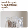 Transparent Cat Cone Collar for Grooming and Routine Care