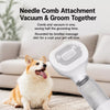 3-in-1 Pet Grooming Brush, Vacuum & Blower for Cats & Dogs
