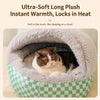 Semi-Enclosed Pet Bed for Cats and Dogs