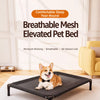 Elevated Mesh Pet Bed with Iron Frame