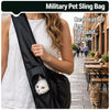 Breathable Faux Leather Crossbody Pet Carrier for Cats & Dogs